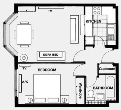 Apartamento Superior del hotel Marlyn Lodge - City of London. Foto 24