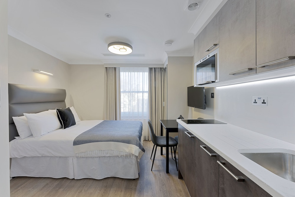 Estudio estándar, 1 cama doble, no fumadores del hotel Cleveland Gardens. Foto 2