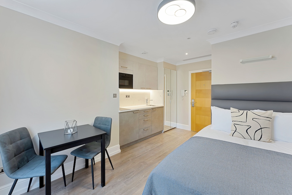 Estudio estándar, 1 cama doble, no fumadores del hotel Cleveland Gardens. Foto 6