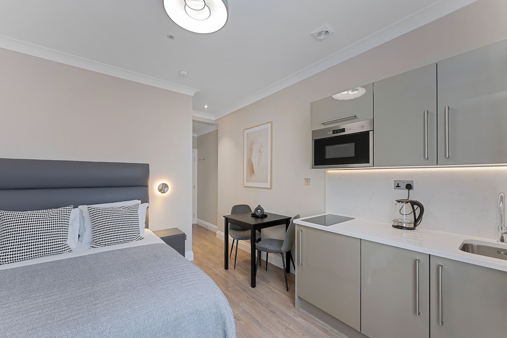 Estudio estándar, 1 cama doble, no fumadores del hotel Cleveland Gardens. Foto 8