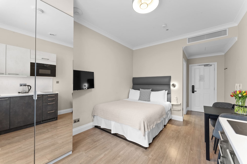 Estudio estándar, 1 cama doble, no fumadores del hotel Cleveland Gardens. Foto 13