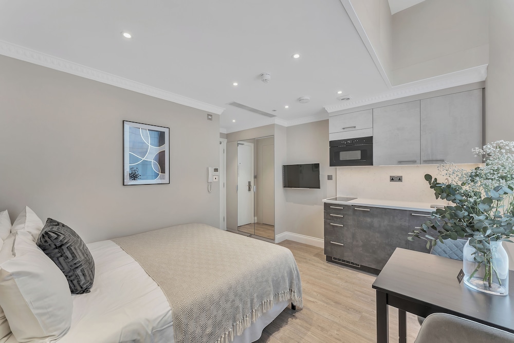 Estudio estándar, 1 cama doble, no fumadores del hotel Cleveland Gardens. Foto 16