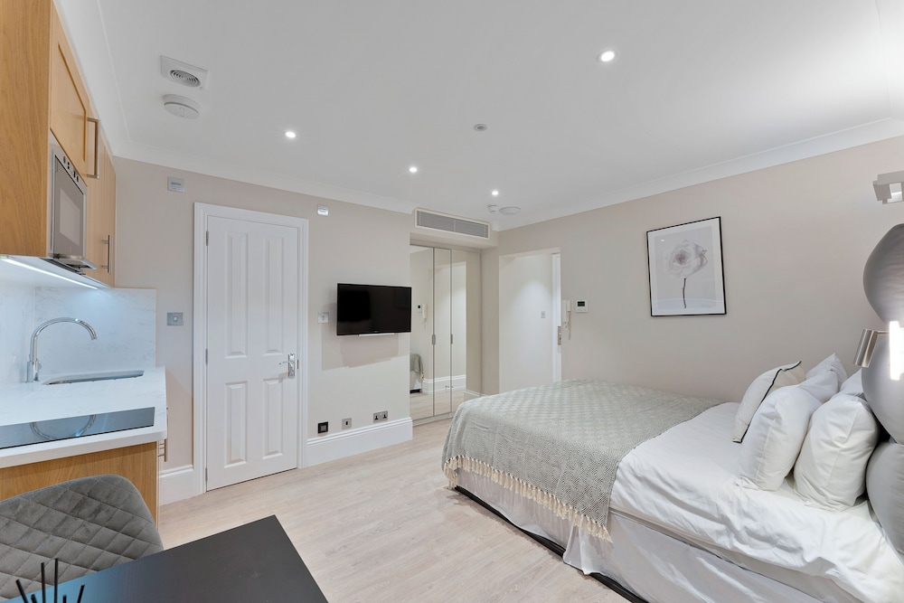 Estudio superior, 1 cama de matrimonio grande (Lower Ground) del hotel Cleveland Gardens. Foto 3
