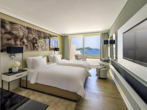 Habitación Doble Superior con vistas al mar - 2 camas del hotel Rixos Premium Dubrovnik