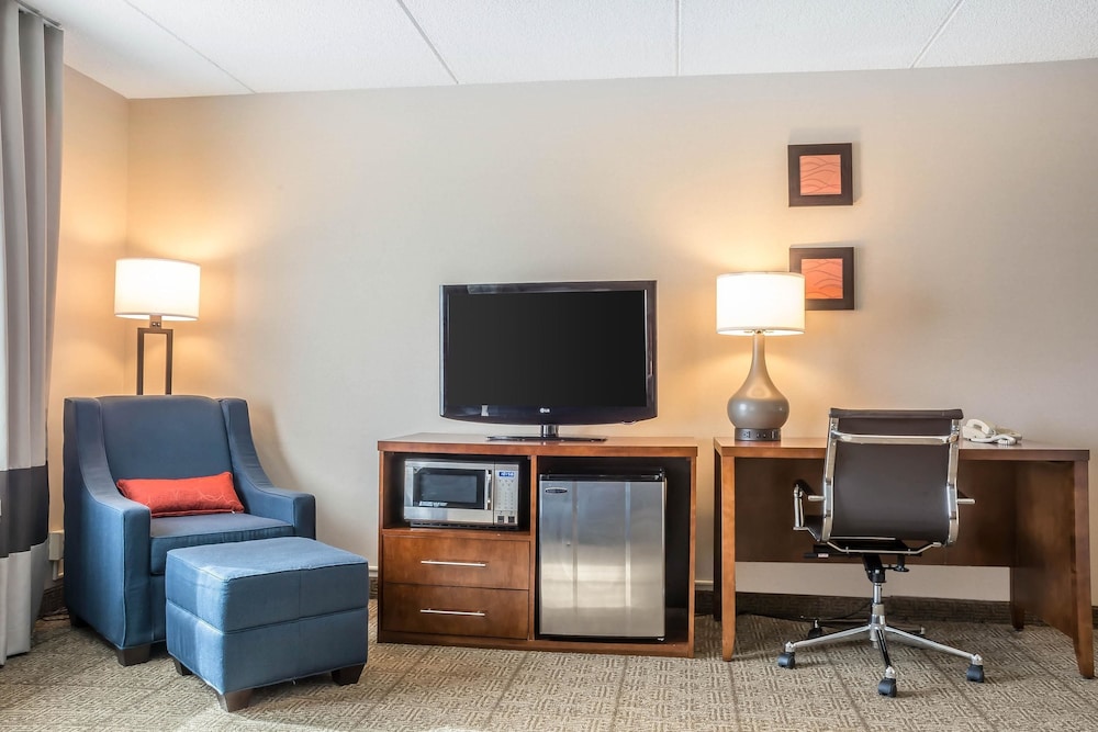 Suite, 1 cama de matrimonio grande con sofá cama, accesible para personas con discapacidad (Upgrade) del hotel Comfort Inn The Pointe. Foto 2