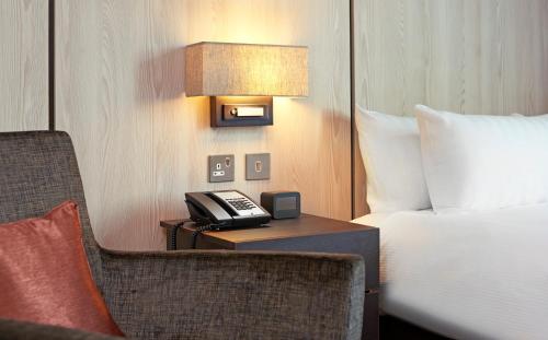 Habitación adaptada para personas de movilidad reducida - 1 cama grande del hotel DoubleTree By Hilton London Excel