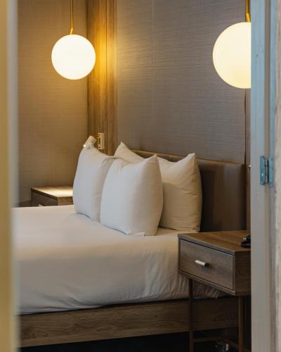 Suite de 1 dormitorio con vistas a la ciudad - 1 cama grande del hotel DoubleTree By Hilton London Excel. Foto 5