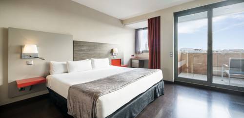 Junior suite del hotel Ilunion Barcelona