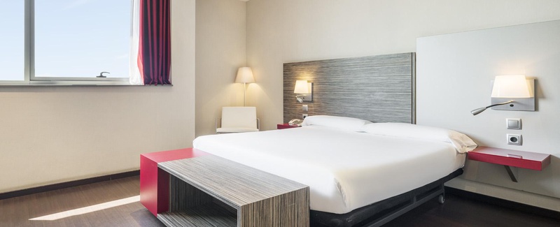 Habitación doble Accesible del hotel Ilunion Barcelona