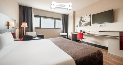 Habitación Doble - Se aceptan mascotas del hotel Ilunion Barcelona. Foto 1