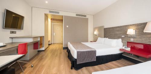 Habitación Triple del hotel Ilunion Barcelona