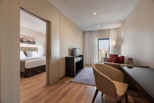 Suite Junior del hotel Eurostars Das Letras. Foto 6