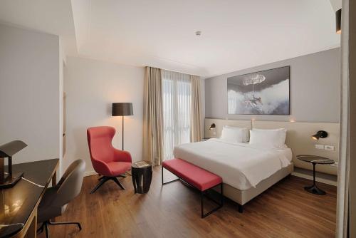 Habitación Estándar del hotel Radisson Blu Milan. Foto 1