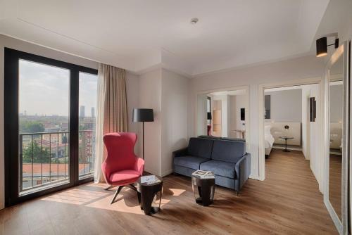 Suite del hotel Radisson Blu Milan