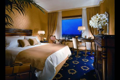 Habitación Deluxe con cama extragrande del hotel Rome Marriott Park