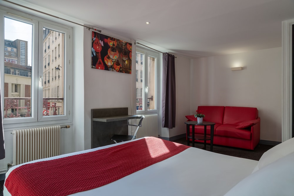 Habitación Confort doble del hotel The Originals City, Lecourbe, Paris Tour Eiffel (Inter-Hotel)