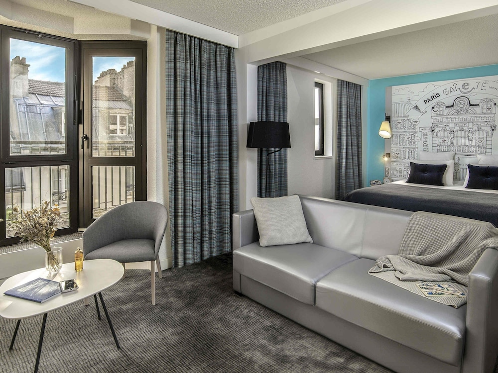 Suite junior, 1 cama doble con sofá cama del hotel Hotel Mercure Paris Centre Gare Montparnasse. Foto 3