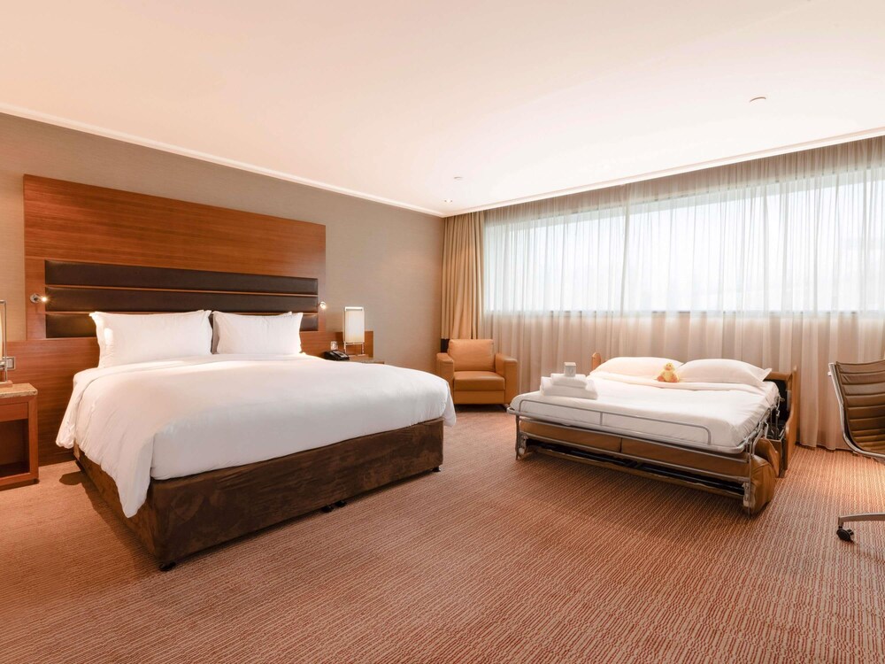 Habitación familiar, 2 camas dobles del hotel Sofitel London Heathrow