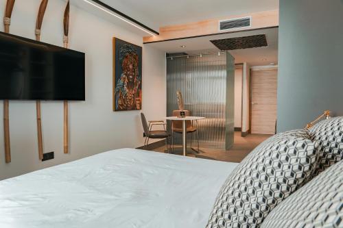 Suite Junior del hotel Poem Suites. Foto 3