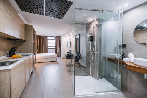 Apartamento con vistas a la ciudad del hotel Poem Suites