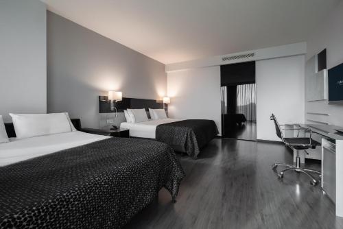 Habitación Familiar Premium del hotel Eurostars Palace. Foto 8