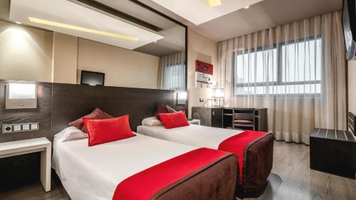 Habitación Doble del hotel Talavera. Foto 4