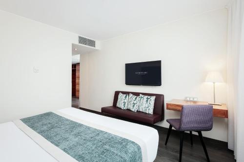 Suite Junior del hotel Eurostars Embassy. Foto 4