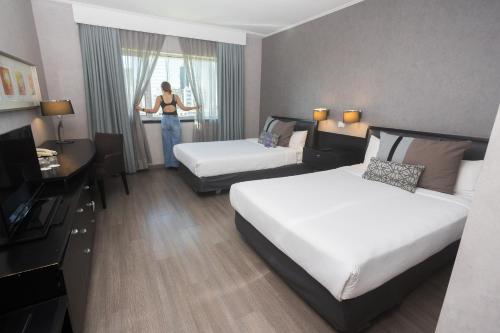 Habitación Doble Clásica - 2 camas del hotel Mercure Santiago Centro
