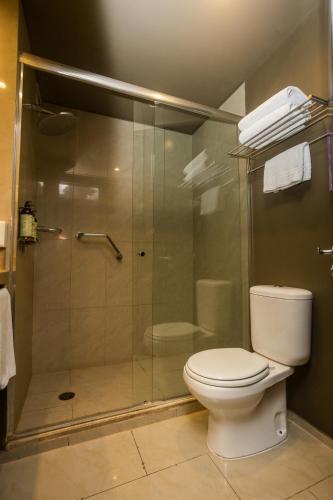 Habitación Superior con cama extragrande del hotel Mercure Santiago Centro. Foto 15