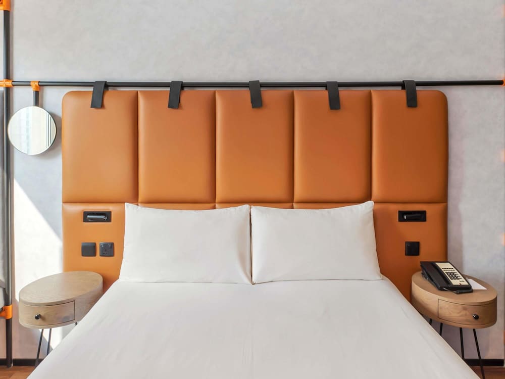 Habitación estándar con una cama doble del hotel Ibis World Trade Centre Dubai