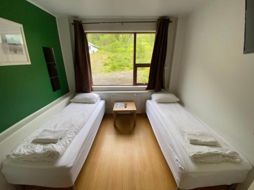 Habitación Doble con aseo privado - 2 camas del hotel Hörgsland Guesthouse. Foto 2