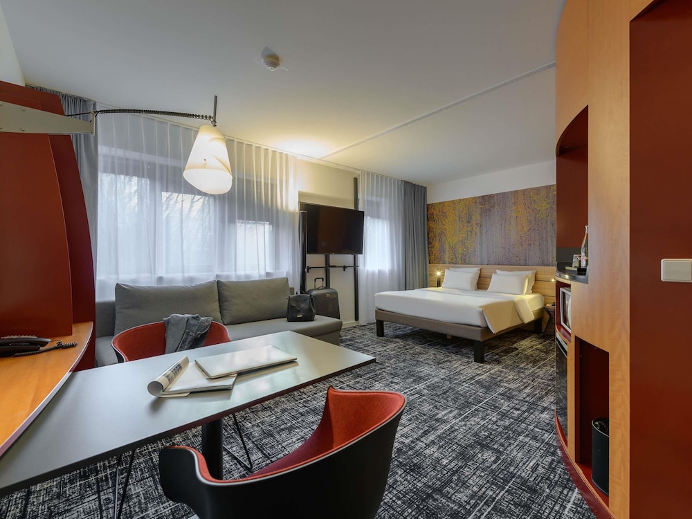 Suite de categoría superior del hotel Novotel Suites München Parkstadt Schwabing