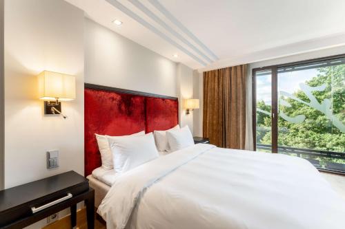 Habitación Superior con vistas al parque del hotel Radisson Blu Elizabete