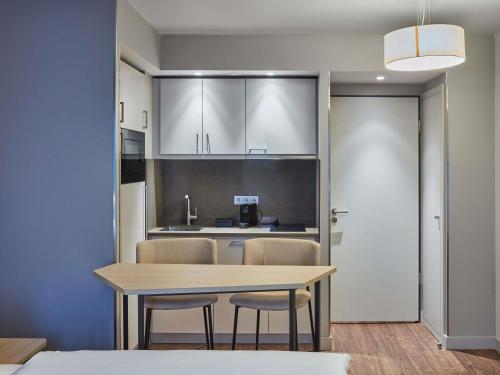 Estudio Doble del hotel Aparthotel Adagio Heidelberg. Foto 7
