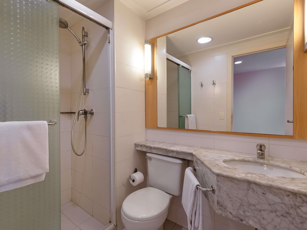 Habitación estándar con 1 cama doble y 1 cama para niño del hotel ibis São Paulo Barra Funda. Foto 10