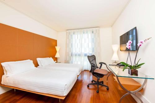 Habitación Doble - 2 camas del hotel Hilton Garden Inn Florence Novoli. Foto 1