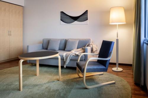 Suite Junior del hotel Hilton Helsinki Airport