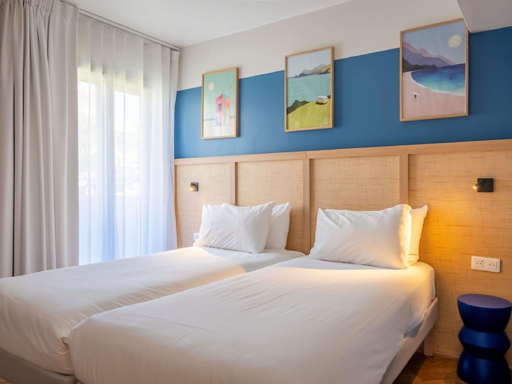 Habitación Estándar - 1 cama doble o 2 camas individuales - vistas al mar del hotel ibis Styles Biarritz Plage. Foto 5