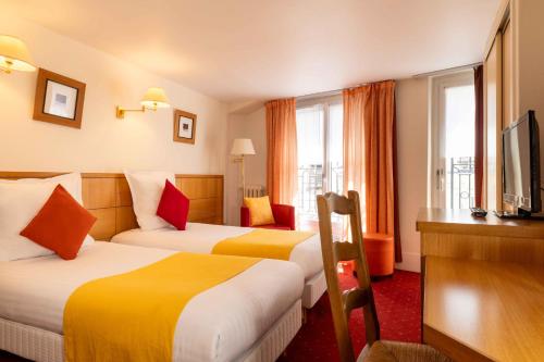 Habitación Doble Superior - 2 camas del hotel Londres Saint-Honoré. Foto 3