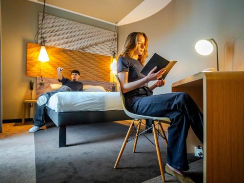 Habitación Doble Estándar del hotel Ibis Bordeaux Centre Gare Saint Jean Euratlantique. Foto 2