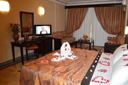 Suite Junior del hotel Diwane and Spa Marrakech. Foto 3