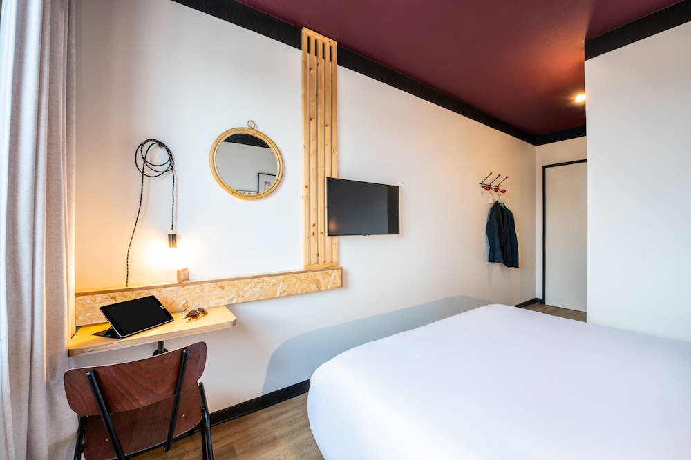 Habitación Pop - Cama doble del hotel Greet Bourg-en-Bresse Sud Montagnat. Foto 1