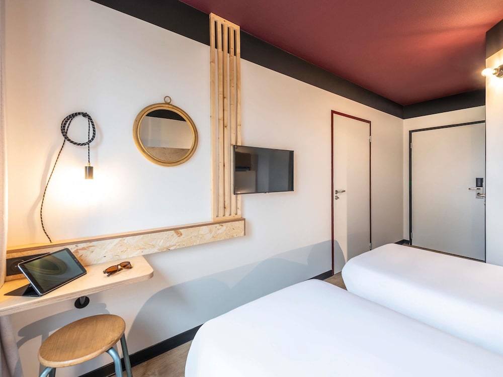 Habitación Pop - 2 camas individuales del hotel Greet Bourg-en-Bresse Sud Montagnat