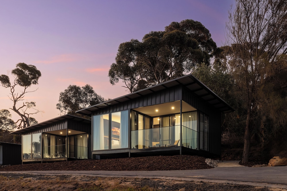 Villa de lujo, 1 cama de matrimonio grande del hotel Mercure Kangaroo Island Lodge. Foto 3