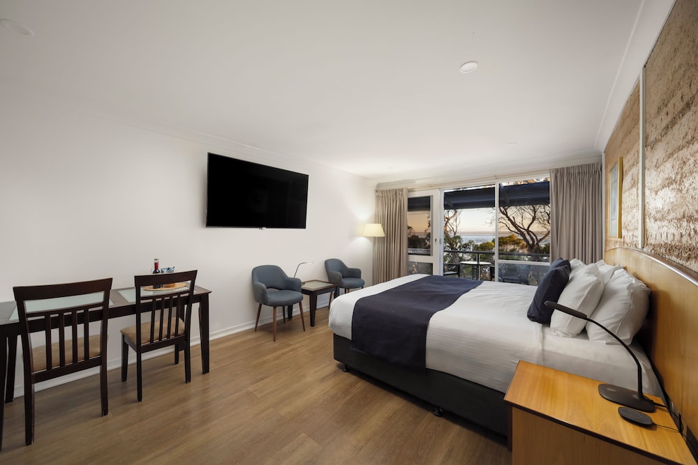 Suite Estudio con vistas al agua, 1 cama de matrimonio grande del hotel Mercure Kangaroo Island Lodge. Foto 2