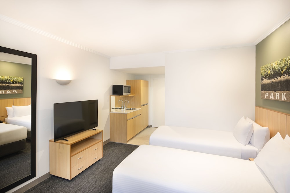Habitación Twin Superior con Vista al Río del hotel Mercure Melbourne Southbank