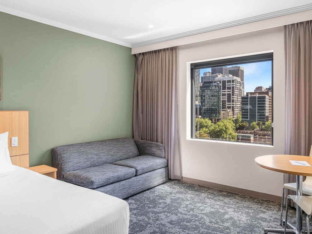 Habitación King Deluxe del hotel Mercure Melbourne Southbank. Foto 4