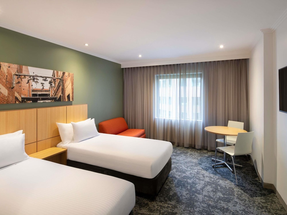 Habitación Twin Estándar Accesible del hotel Mercure Melbourne Southbank. Foto 2