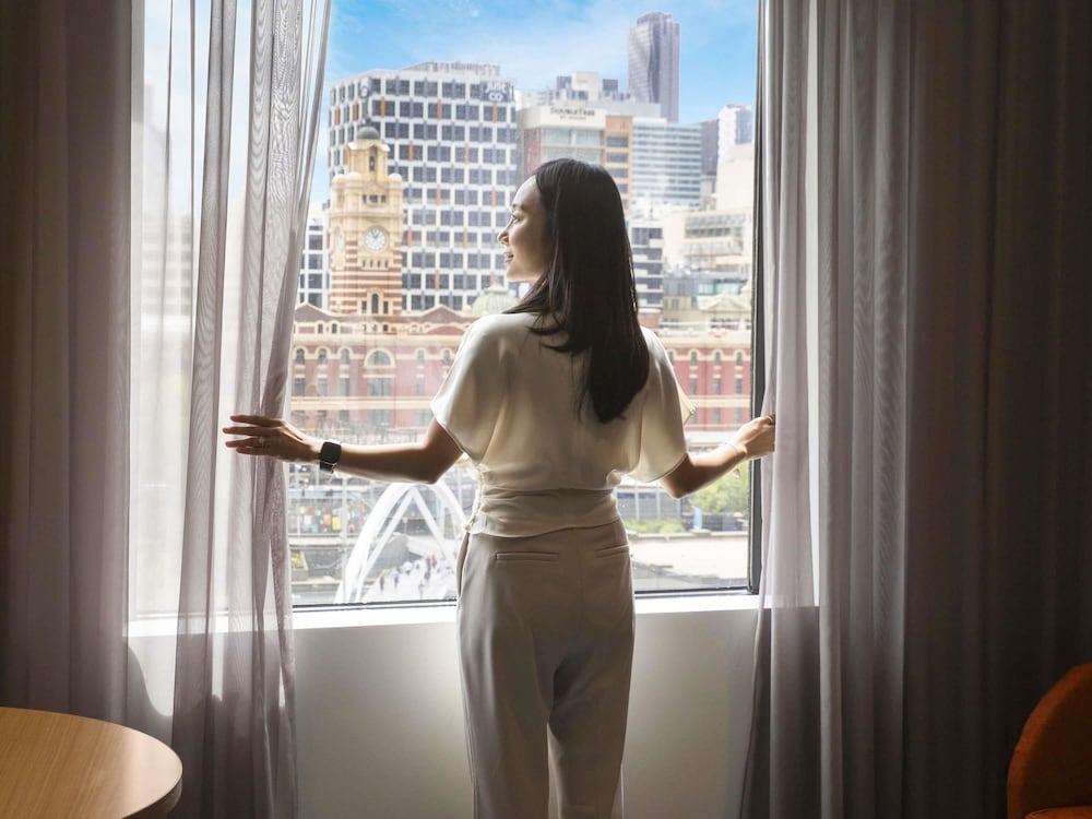 Habitación Queen Superior con Vista al Río del hotel Mercure Melbourne Southbank. Foto 15