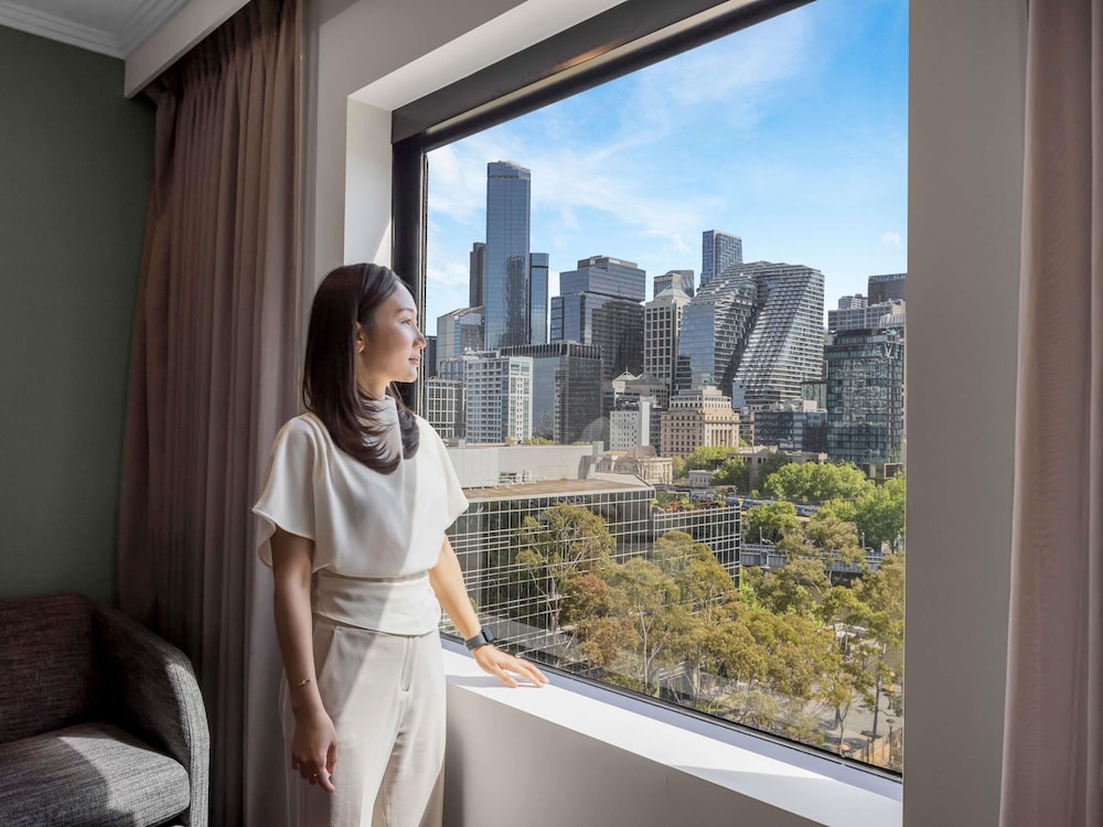 Habitación King Deluxe del hotel Mercure Melbourne Southbank. Foto 9